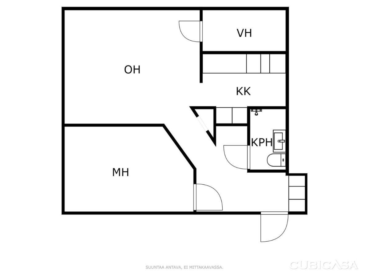 City Apartment Haapaniemenkatu 쿠오피오 외부 사진